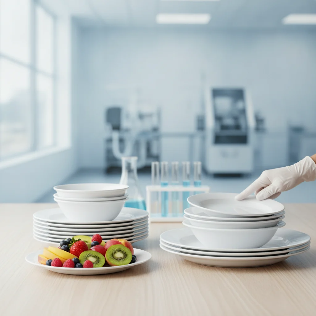 بررسی فنی مواد اولیه و فرآیند تولید ظروف ملامینی: چرا کیفیت فده گروپ متمایز است؟